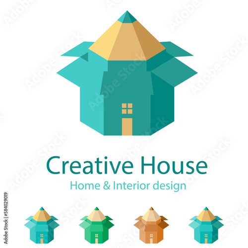 Creative Pencil House Logo