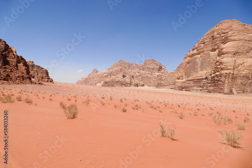 Wadi Rum  Jordanien  