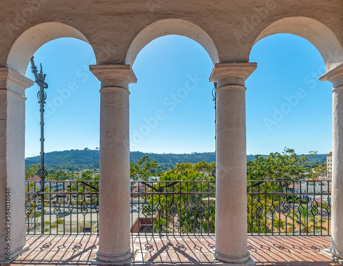 Arches in downtown Santa Barbara