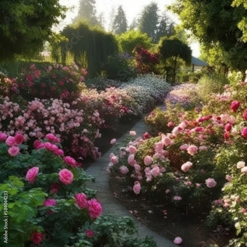 Dream Rose Garden, AI