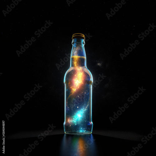 Galactic Supercluster in a Bottle, AI