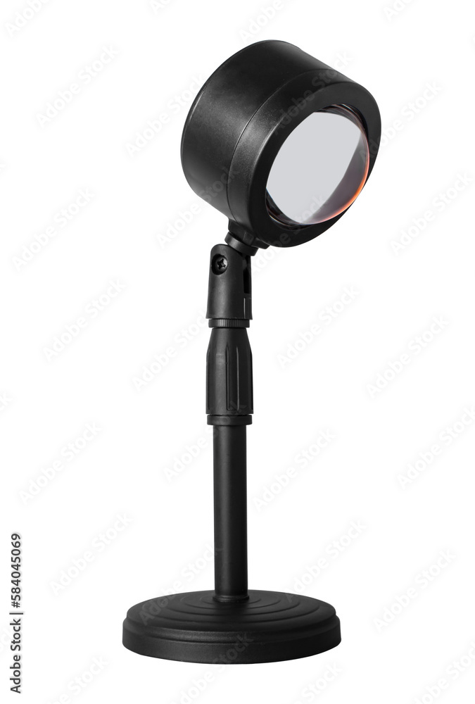 Lamp illuminator on a tripod Lamp illuminator on a tripod