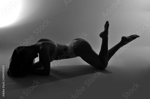 Photos linda Mulher bela ensaio feminino lingerie boudoir fotografia sexy sensual
