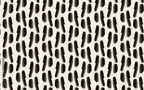 leopard skin texture. Ink brush pattern. Vertical abstract ink pattern.  (ID: 584051849)