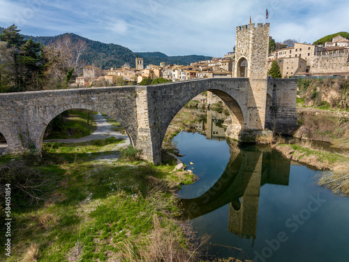 Besallu Spain, a Catalan village