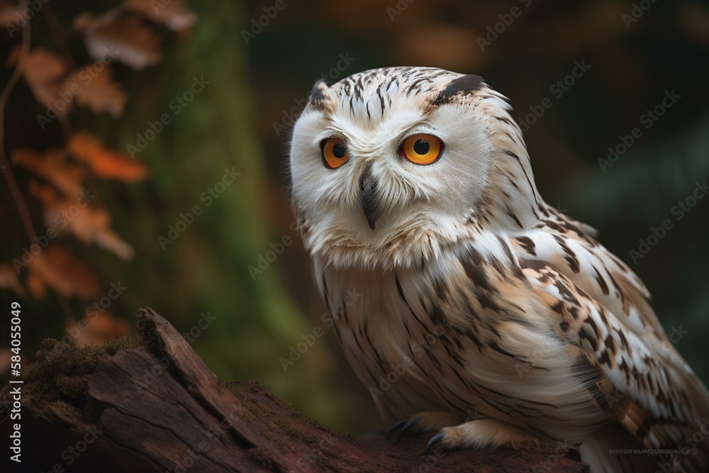 Fototapeta premium Owl Generative AI