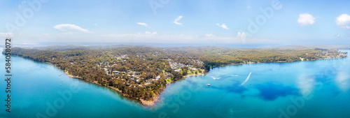Photography D Murrays beach lake to shore boat pan