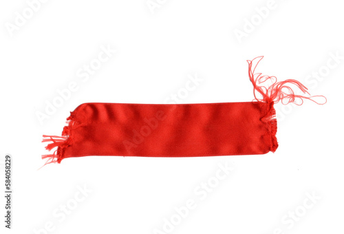 Slika na platnu Shabby red haberdashery ribbon