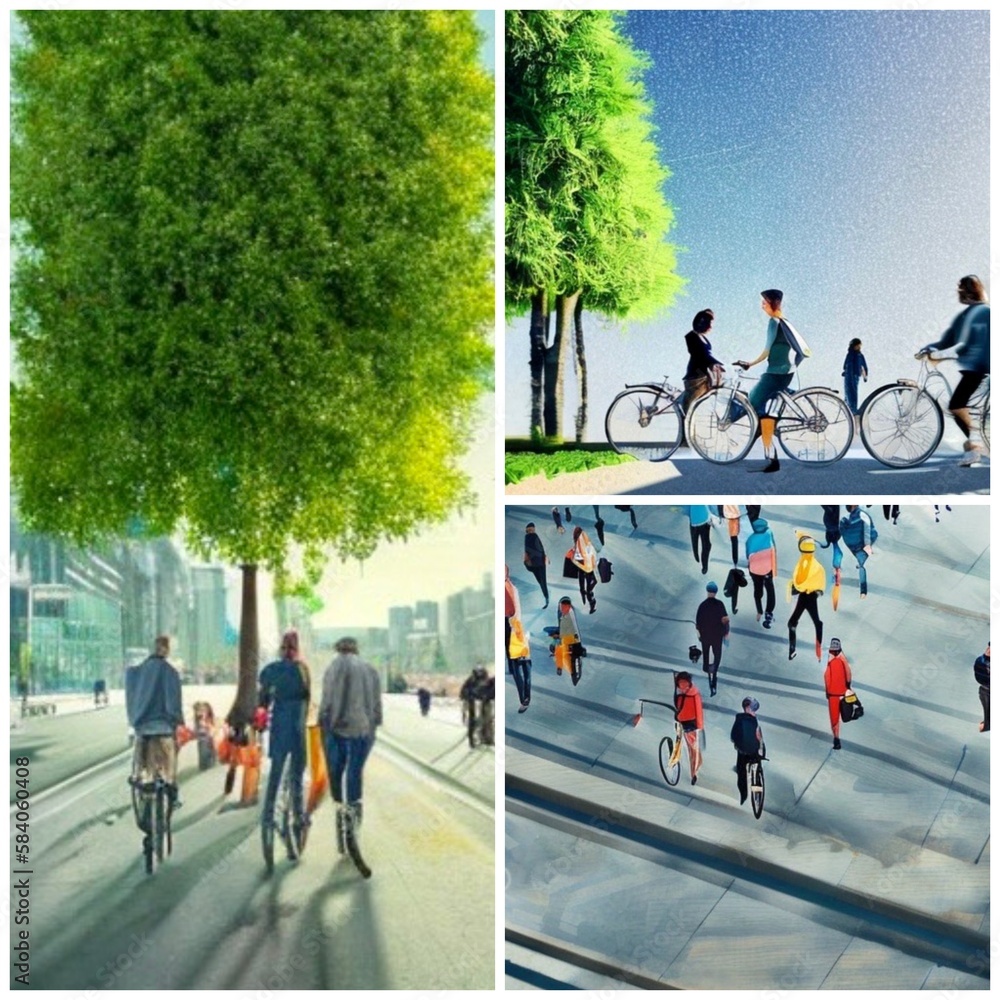 15 Minute City Concept Walking City Town Planning Idea Limiting Car