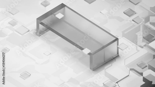 3D Isometric HTML Text Animation