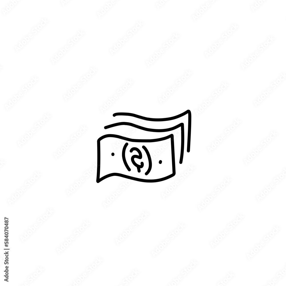 Lined Money Icons Lined Money Icons