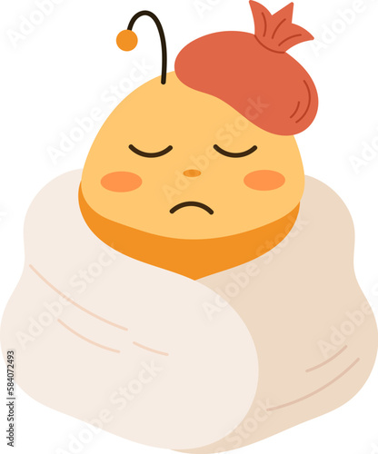 Sick Bee With Warmer