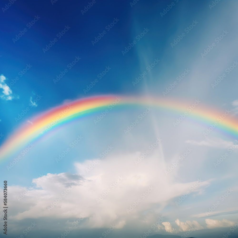 Beautiful Rainbow, AI
