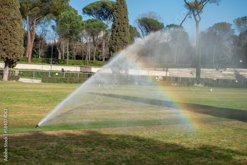 Garden irrigation jet