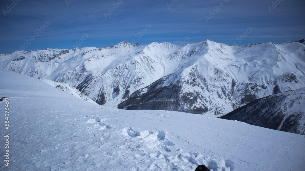 Winter on  Alpes