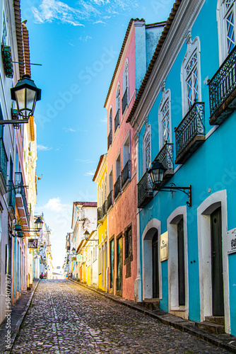 Pelourinho Centro histórico de Salvador na Bahia