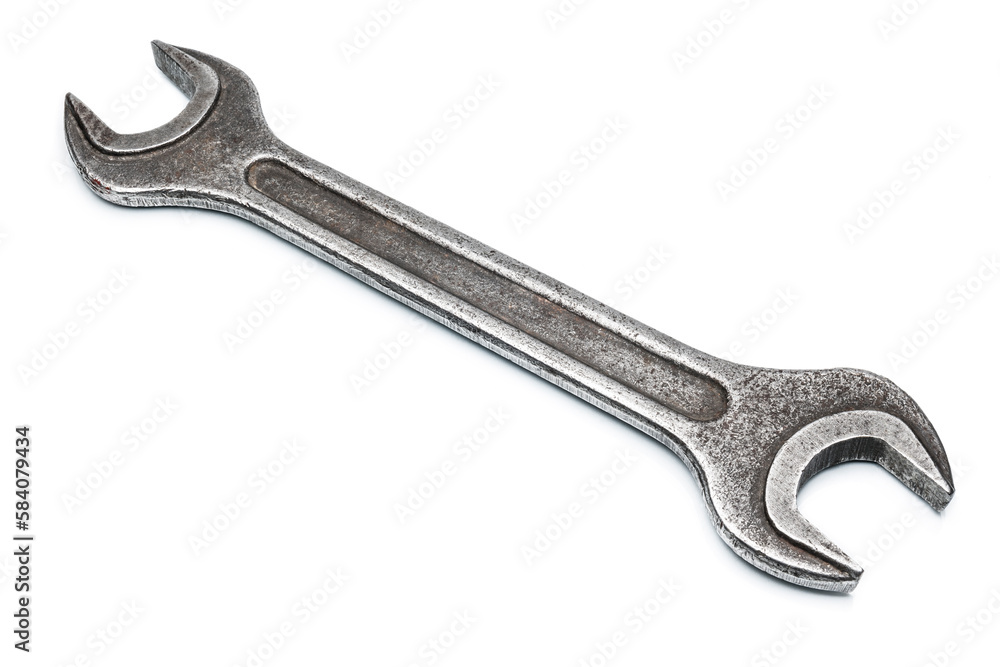 Wrench isolated on white background Wrench isolated on white background