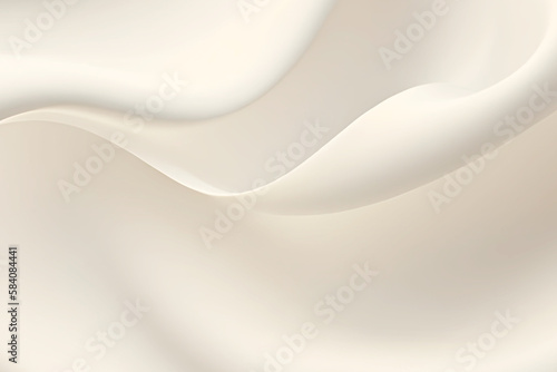Flowing satin waves add to the elegance of a white silk textured fabric background that is both soft and stunning.