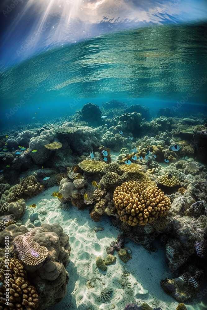 Dive into Serenity - A Mesmerizing Underwater World Dive into Serenity - A Mesmerizing Underwater World