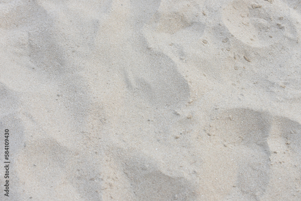 Sand texture background on the beach