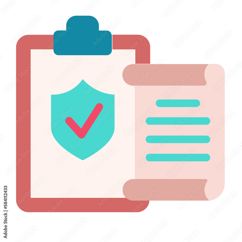 Obraz premium document insurance,