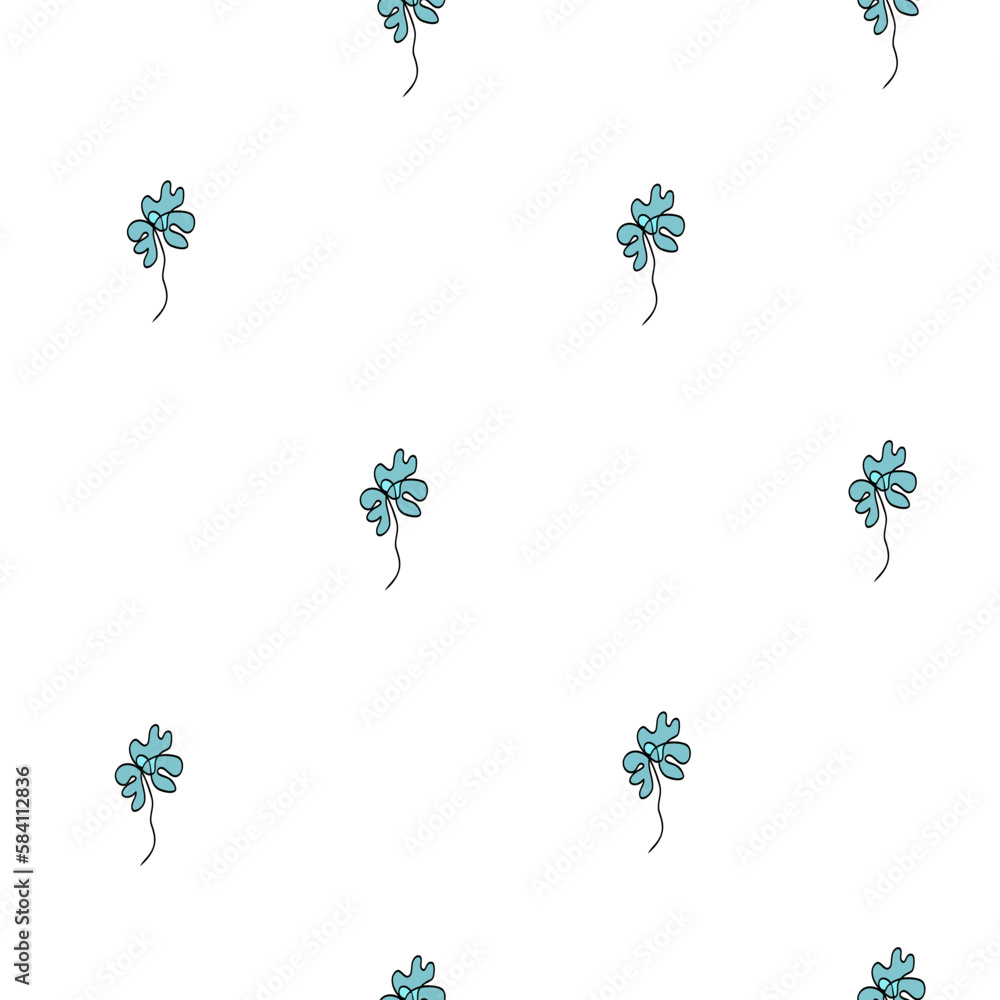 Seamless pattern with abstract flower on white background. Botanical illustration for cover design,home decor,invitation card, spring texture for textile and fashion design. Seamless pattern with abstract flower on white background. Botanical illustration for cover design,home decor,invitation card, spring texture for textile and fashion design.