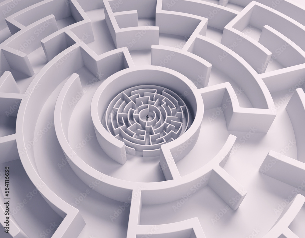 Complicated maze Complicated maze
