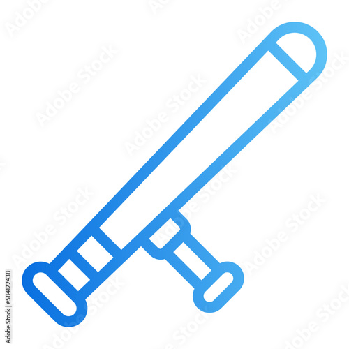 baton gradient icon