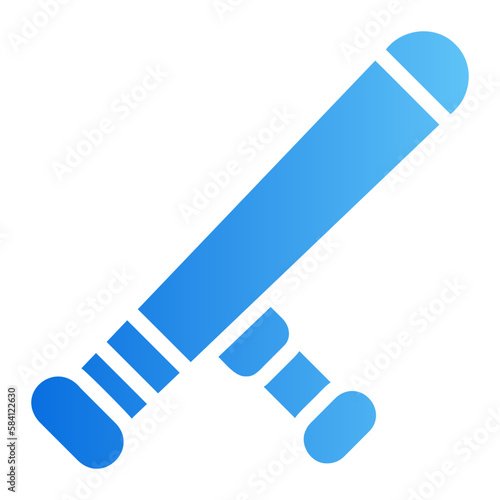 baton gradient icon