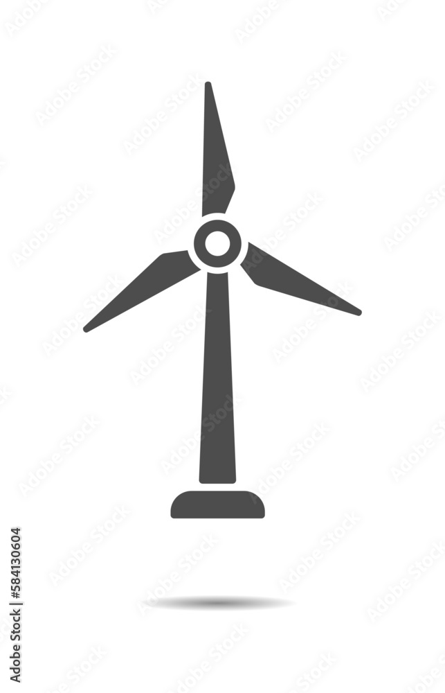 Wind energy vector icon Wind energy vector icon