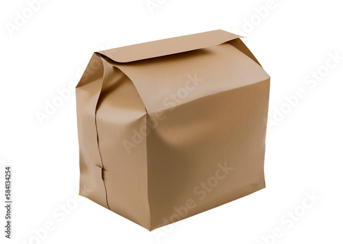 cardboard box isolated on transparent background
