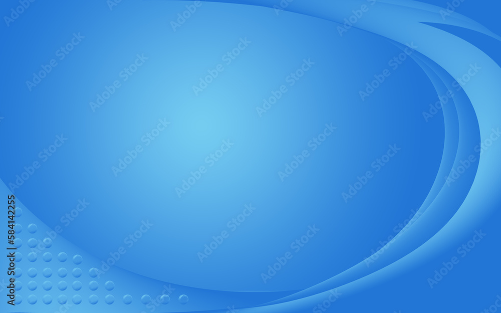 Obraz premium abstract blue background with waves