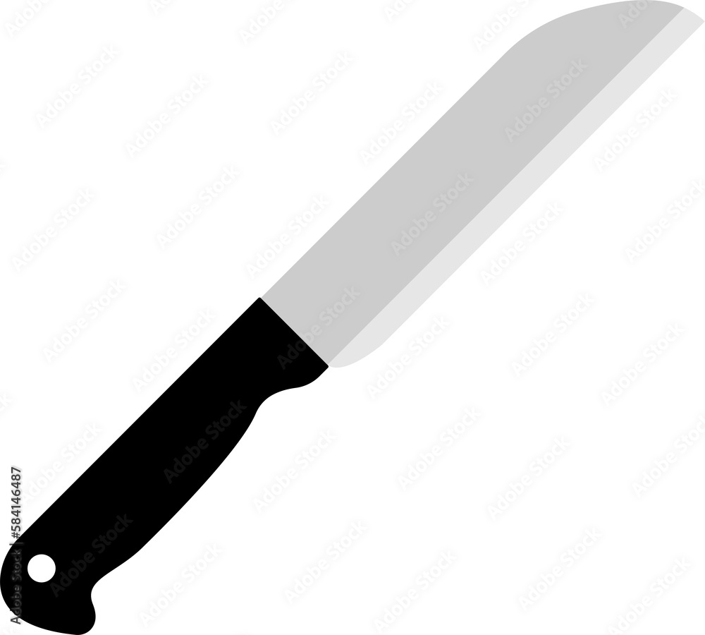 Knife Isolated Illustration in Transparent Background Knife Isolated Illustration in Transparent Background