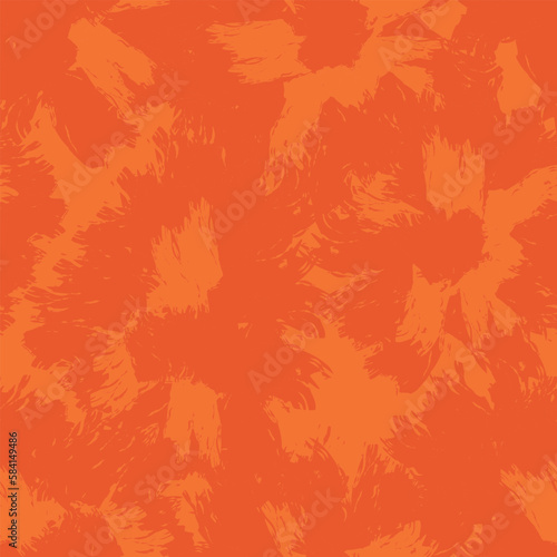 Colourful Abstract Floral Seamless Pattern Design