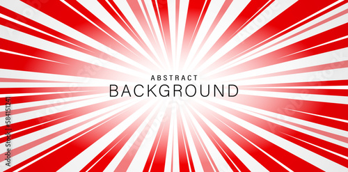 vector illustration red and white sunburst backgrounds with rays for ecommerce signs retail shopping, advertisement business agency, ads campaign marketing, backdrops space, landing pages, header webs