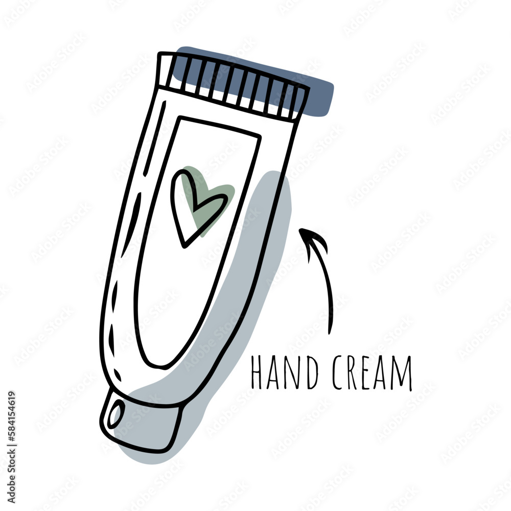 Doodle hand cream, self care Doodle hand cream, self care