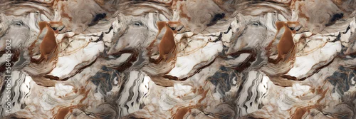 Panel kuchenny z motywem Natural Marble texture background. Seamless repeat pattern for Banner, invitation, wallpaper, headers, website, print ads, packaging design template. Post-processed generative AI