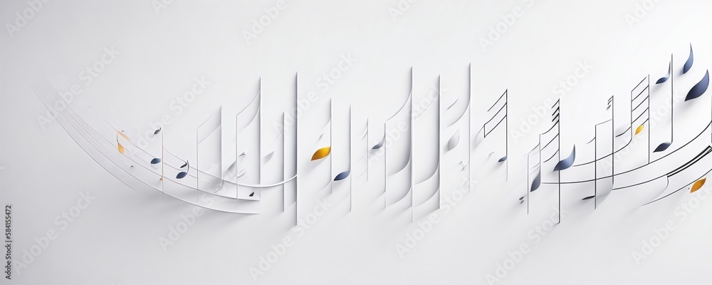 abstract background with notes abstract background with notes