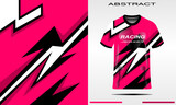 Sports jersey texture racing design for racing gaming motocross cycling vector
