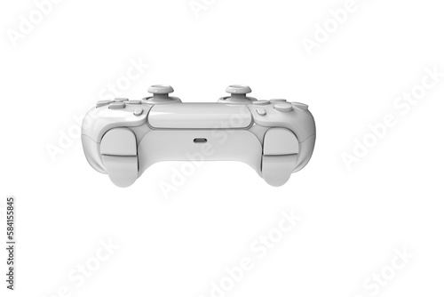 controller isolated on white © Pikpexel