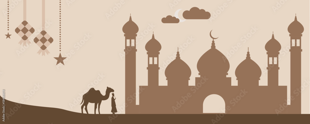 ramadhan banners illustration