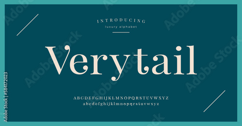 Luxury alphabet font. Typography style fonts for fashion, retail, feminine, beauty care, jewelry logo design	