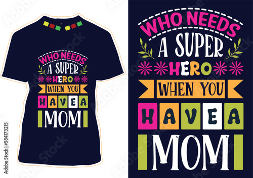 Happy Mother’s Day T-shirt Design