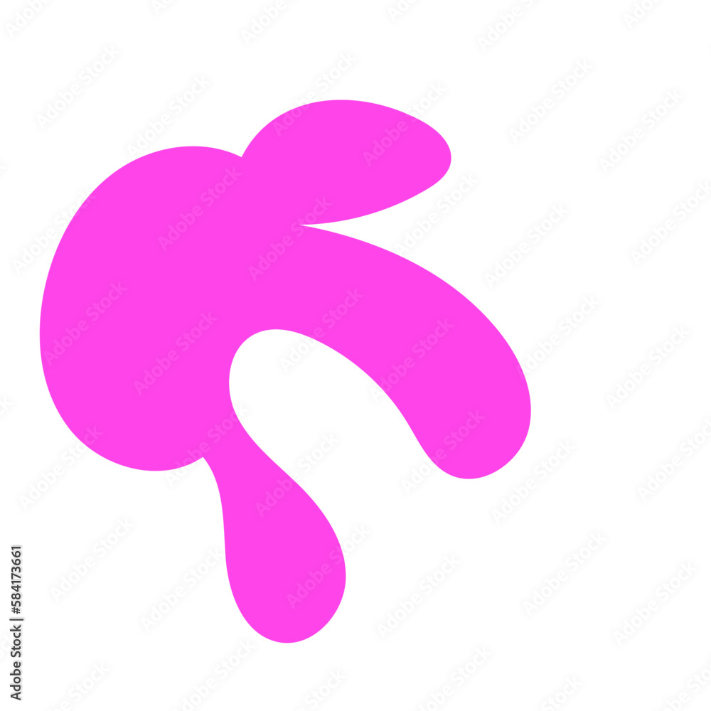 Pink Aesthetic Abstract Shapes 