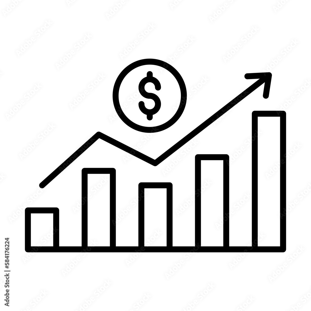 Profit Chart Icon Profit Chart Icon