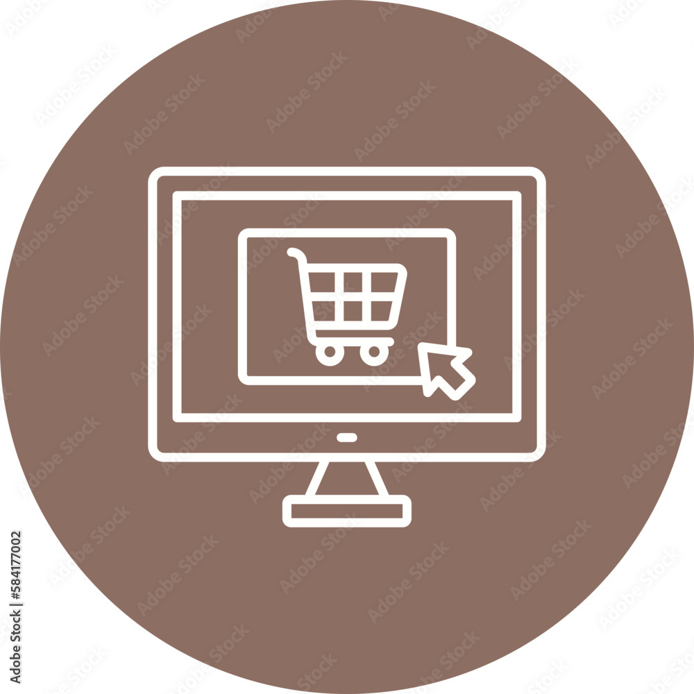 Online Shopping Icon Online Shopping Icon