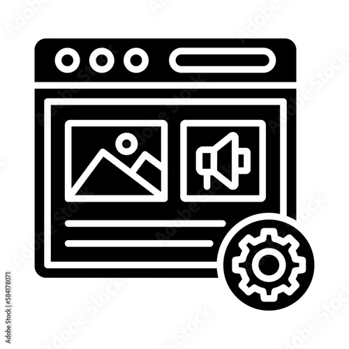Content Management Icon