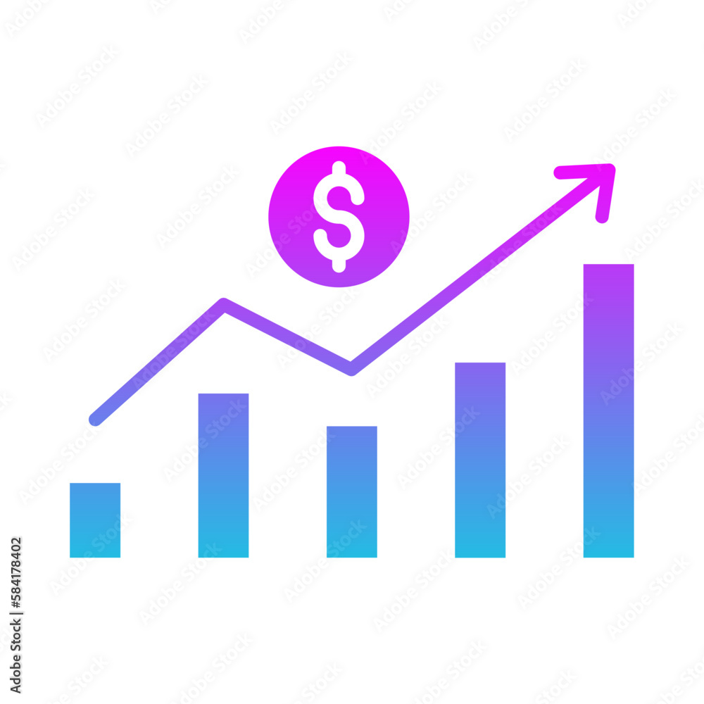 Profit Chart Icon Profit Chart Icon