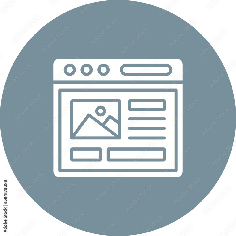 Web Design Icon Web Design Icon