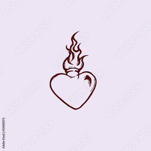 THESE HIGH QUALITY SACRED HEART JESUS VECTOR FOR USING VARIOUS TYPES OF DESIGN WORKS LIKE T-SHIRT, LOGO, TATTOO AND HOME WALL DESIGN